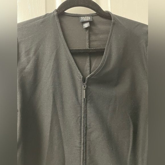 Eileen Fisher Black Jacket/Blazer Size MP Career Business Casual  EUC - Picture 3 of 9